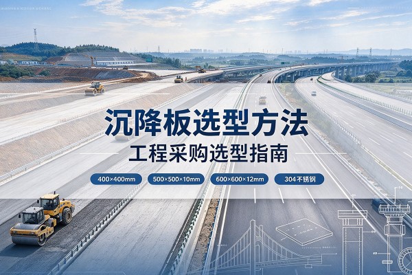 玉林沉降板选择方法