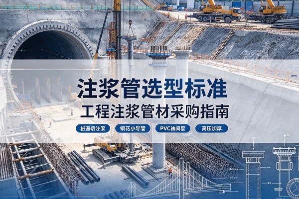 玉林注浆管选型标准