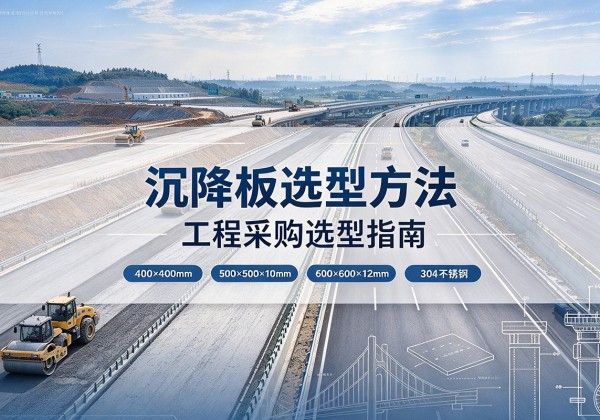 玉林沉降板选择方法
